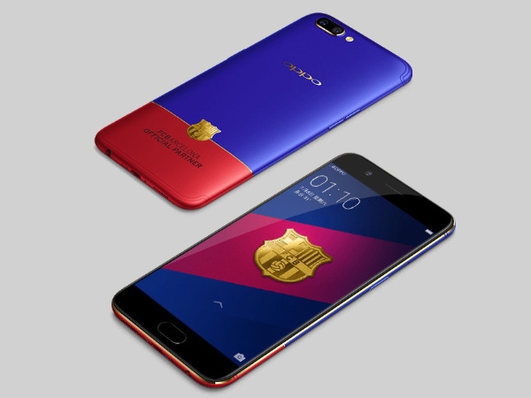 Oppo R11 એફસી બાર્સેલોના આવૃત્તિ હવે ખરીદી માટે ઉપલબ્ધ છે Oppo R11 એફસી બાર્સેલોના આવૃત્તિ હવે ખરીદી માટે ઉપલબ્ધ છે