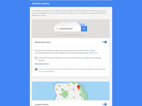 Google પર માય એક્ટિવિટી સેટિંગ્સ સાથે તમે શું કરી શકો? Google પર માય એક્ટિવિટી સેટિંગ્સ સાથે તમે શું કરી શકો?