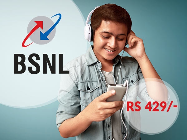 બીએસએનએલે અમર્યાદિત વૉઇસ અને ડેટા પ્લાન રૂ. 429 માં લોન્ચ કર્યો બીએસએનએલે અમર્યાદિત વૉઇસ અને ડેટા પ્લાન રૂ. 429 માં લોન્ચ કર્યો