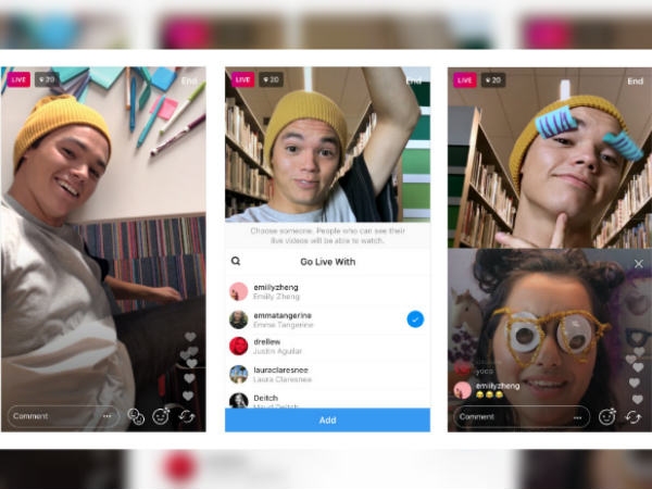 હવે તમે Instagram પર મિત્ર સાથે લાઇવ થઇ શકો છો હવે તમે Instagram પર મિત્ર સાથે લાઇવ થઇ શકો છો