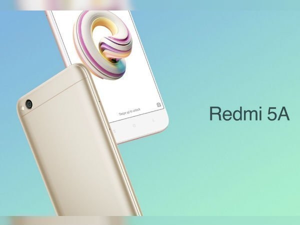 ઝિયામી રેડમી 5A સ્માર્ટફોન 13 MP કેમેરા અને 3000mAh બેટરી સાથે લોન્ચ ઝિયામી રેડમી 5A સ્માર્ટફોન 13 MP કેમેરા અને 3000mAh બેટરી સાથે લોન્ચ