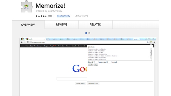 Memorize!