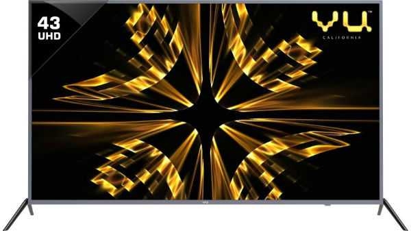 Vu Iconium 109cm (43 inch) Ultra HD (4K) LED Smart TV (43BU113)