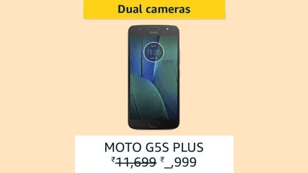 મોટોરોલા મોટો જી5s પ્લસ